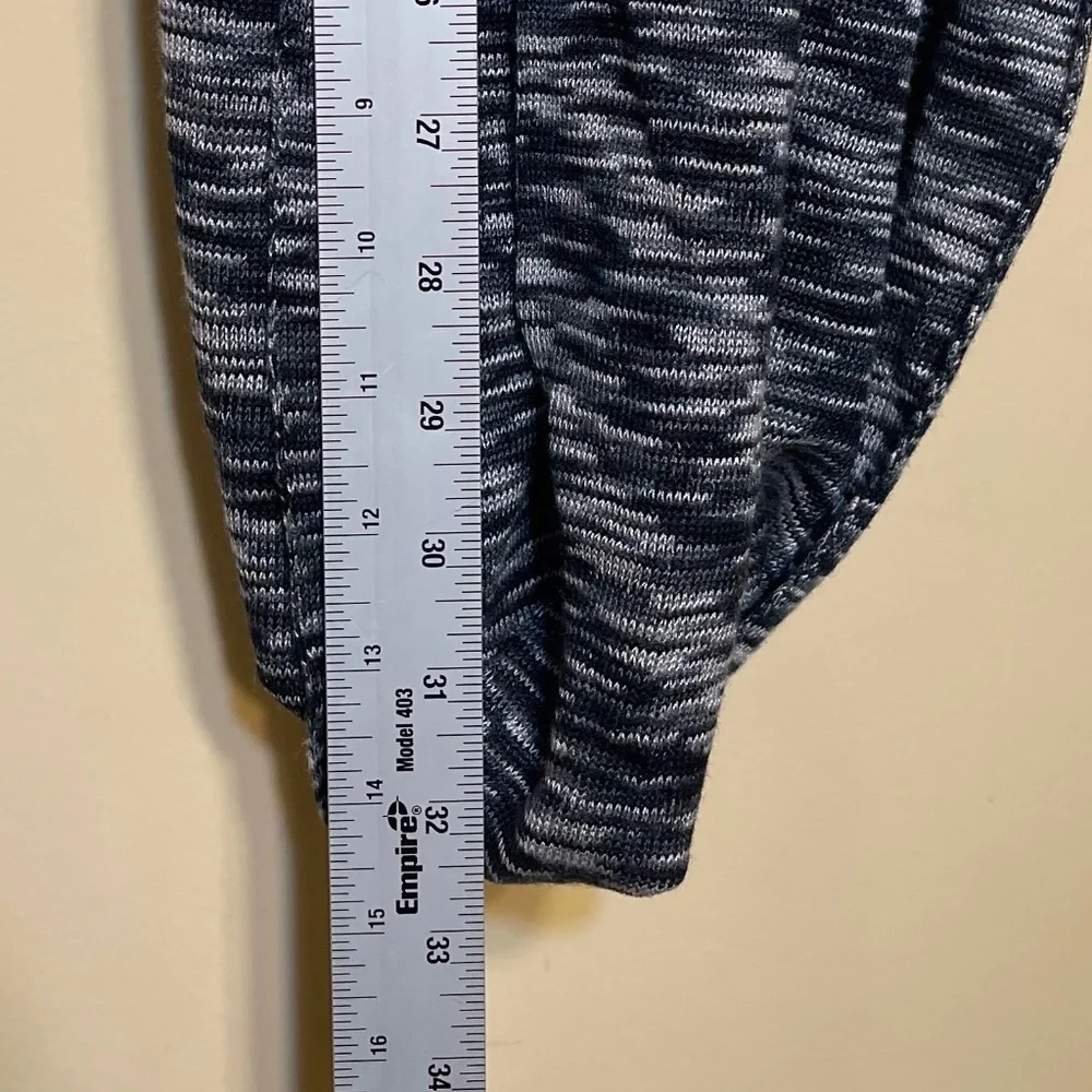 Missoni Black and Gray Scarf Wrap